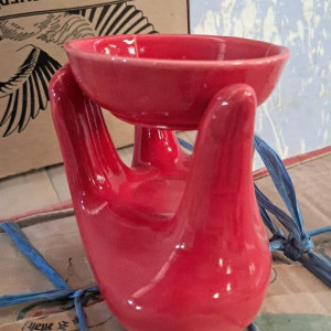 Ceramic Hand Style Type Oil Burner Diffuser for Home and Office